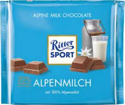 Ritter Sport alpenmilch